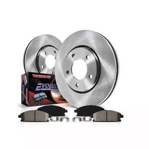 PowerStop OE Replacement Brake Rotor and Pad Kit; Front